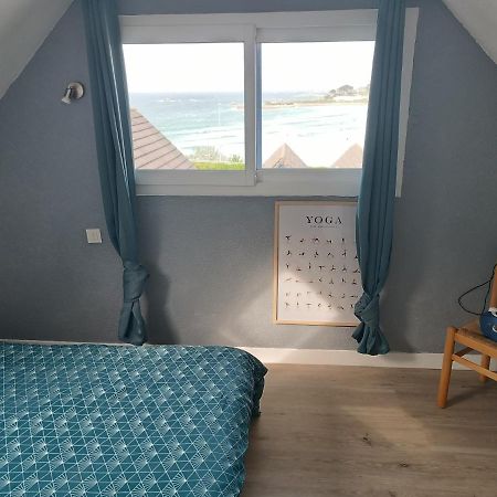 Maisonnette Vue Mer Panoramique Trestel Plage 4 Personnes Trevou-Treguignec Ngoại thất bức ảnh