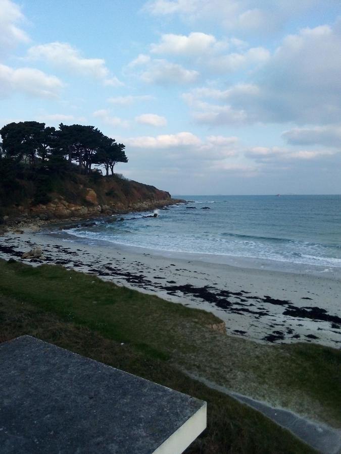 Maisonnette Vue Mer Panoramique Trestel Plage 4 Personnes Trevou-Treguignec Ngoại thất bức ảnh