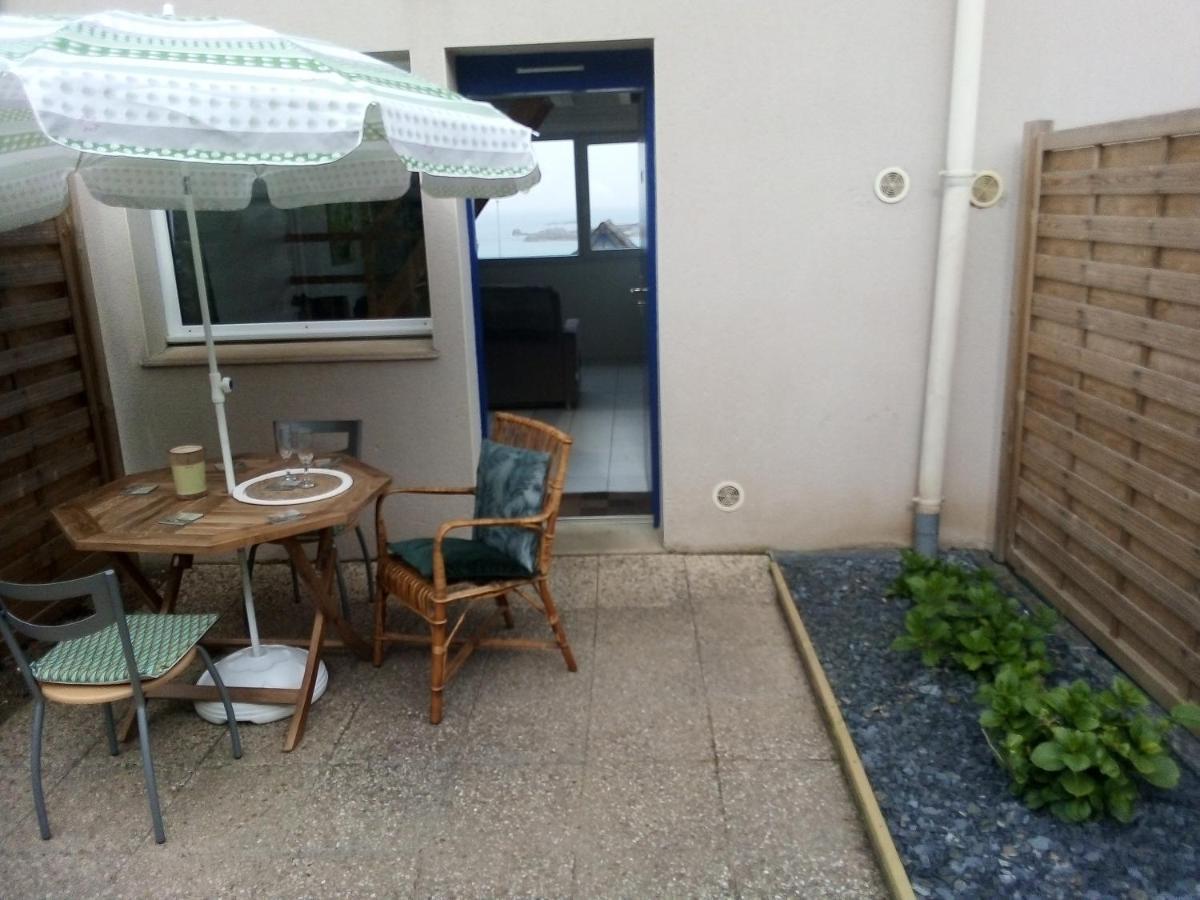 Maisonnette Vue Mer Panoramique Trestel Plage 4 Personnes Trevou-Treguignec Ngoại thất bức ảnh