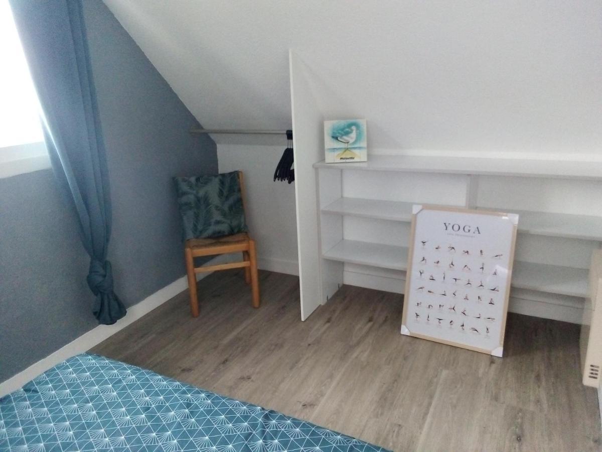 Maisonnette Vue Mer Panoramique Trestel Plage 4 Personnes Trevou-Treguignec Ngoại thất bức ảnh
